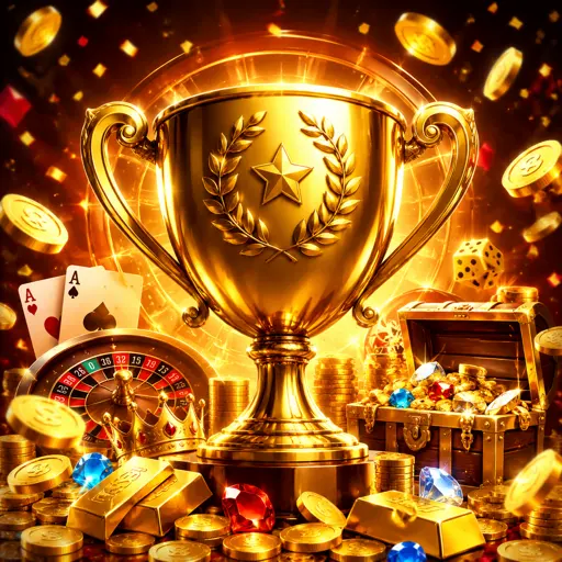 Troféu de primeiro lugar com valor do prêmio